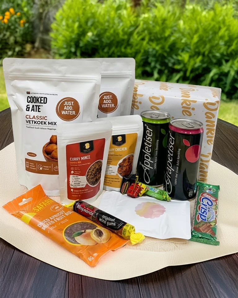 A photo of a Cooked & Ate Heritage Day Box.